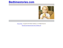 Tablet Screenshot of bedtimestories.com